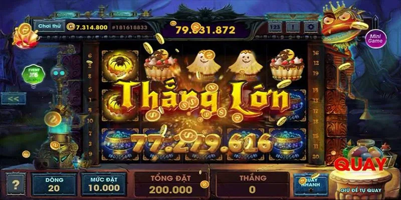 Tỷ lệ cược hấp dẫn chỉ có tại nổ hũ sbobet