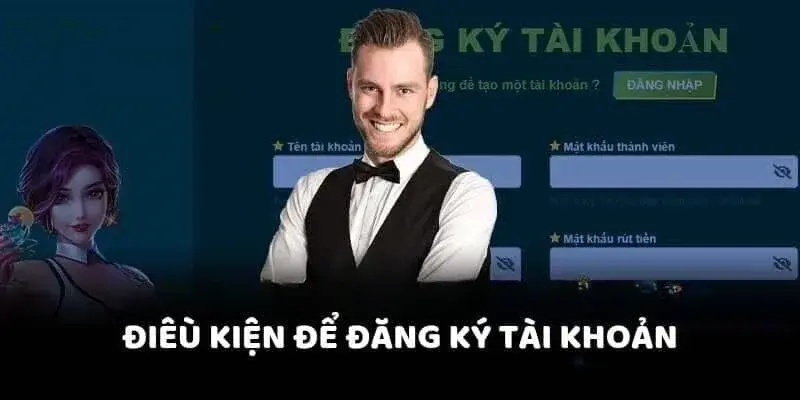 Điều kiện đăng ký tài khoản tai sbobet