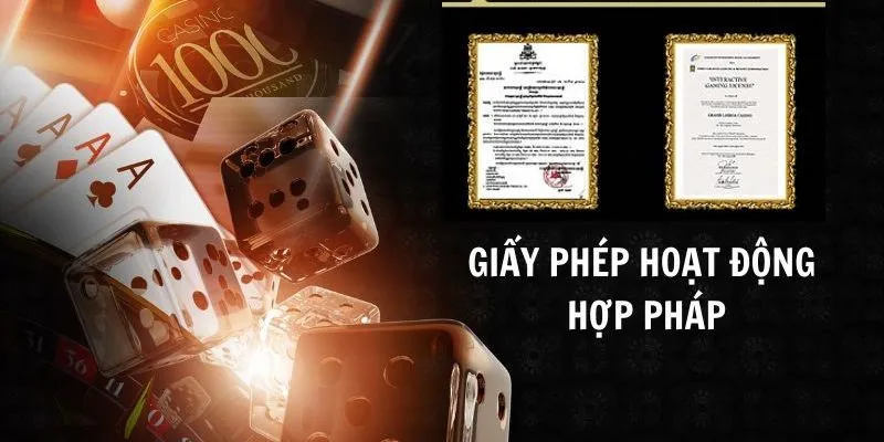 Sbobet là đơn vị hoạt động hợp pháp được cấp phép